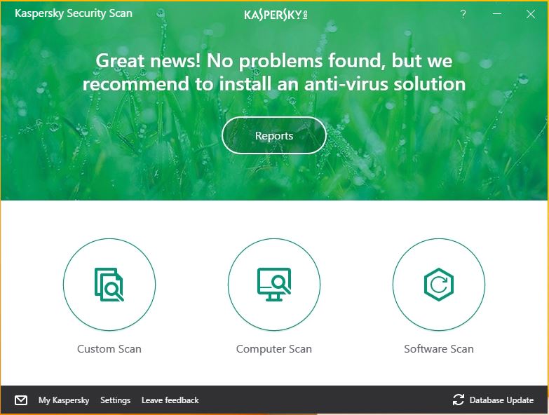 Kaspersky Security Scan screenshot