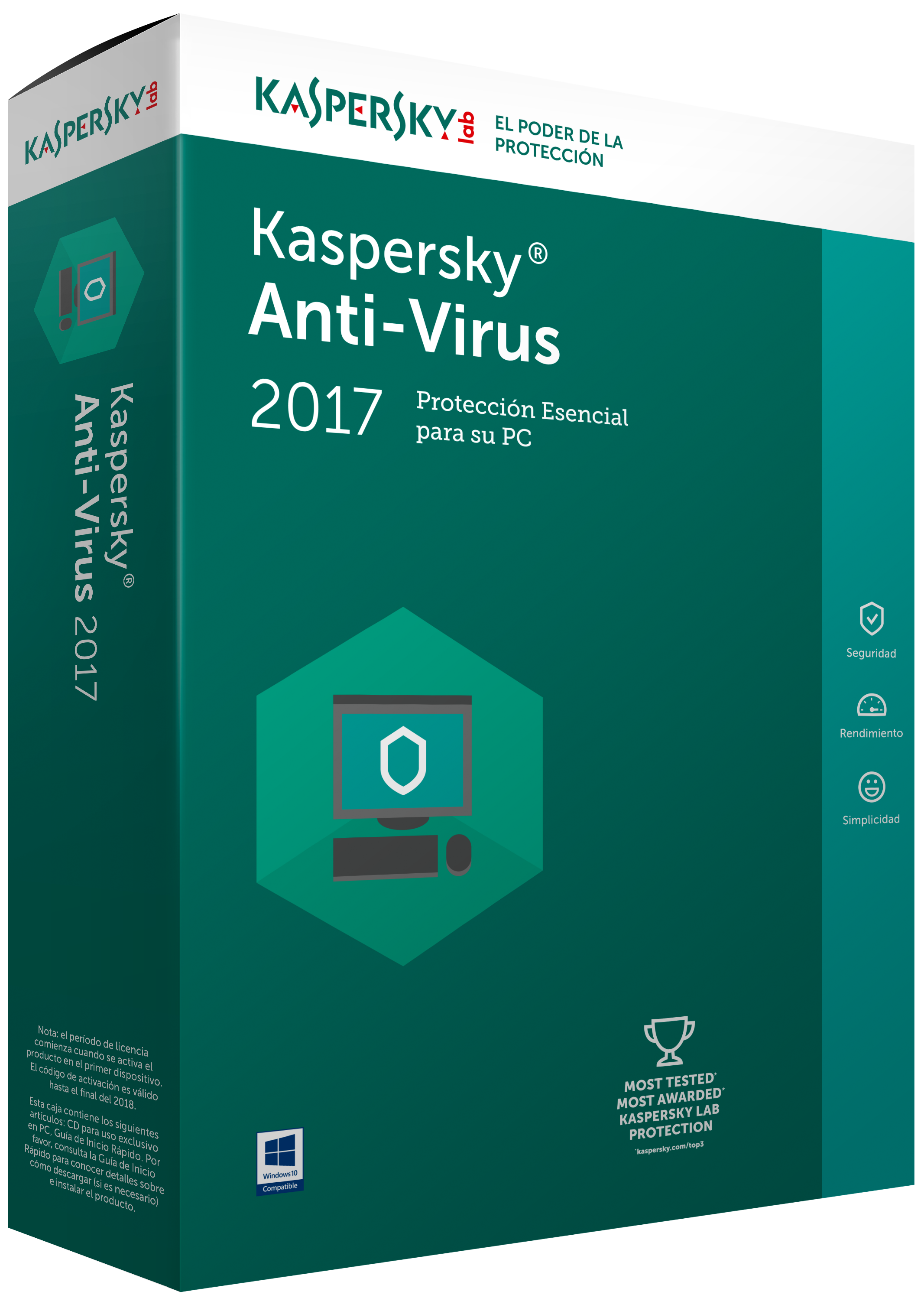 Kaspersky AntiVirus 2018 License Key - Freesoft2018com