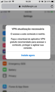 A monetização do golpe acontece principalmente na contratação do serviço de VPN